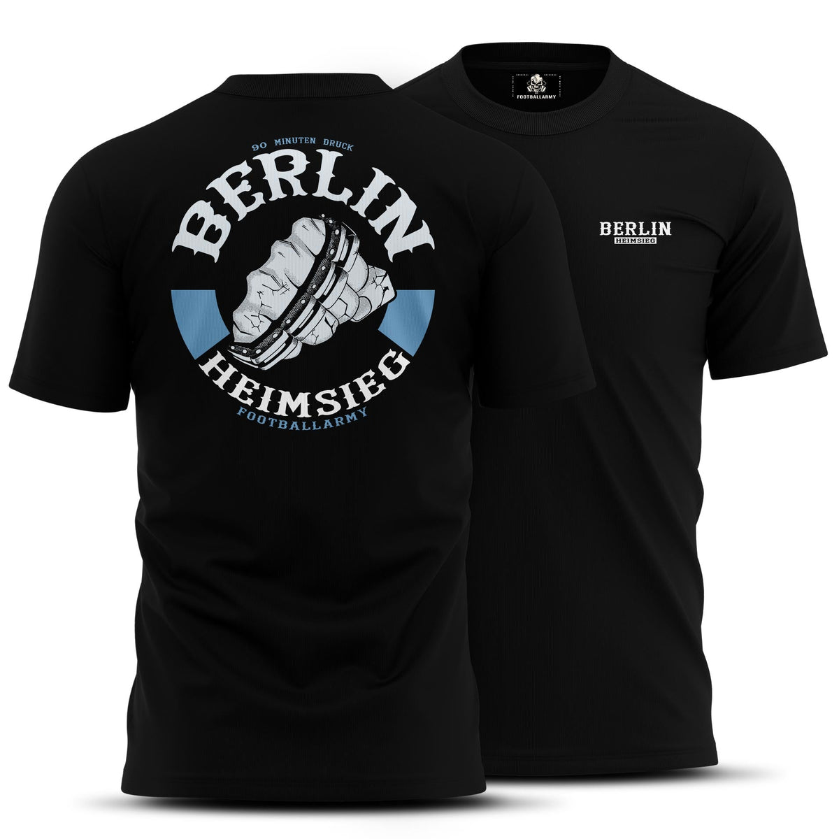 Berlin Fan Shirt Blau / Weis