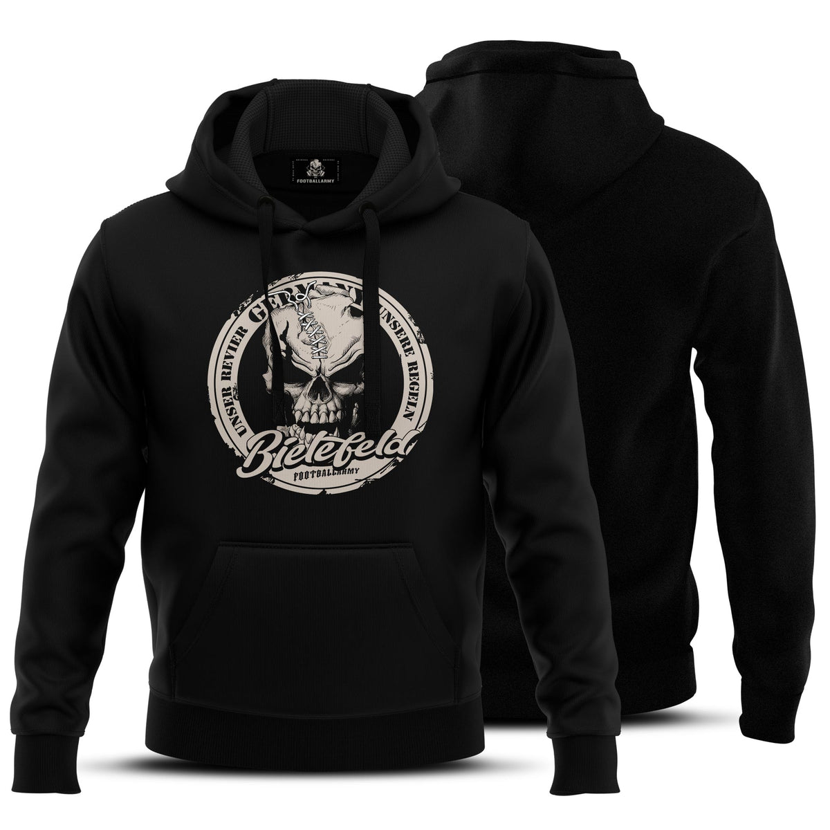 Bielefeld Fan Skull Edition - Shirt / Hoodie