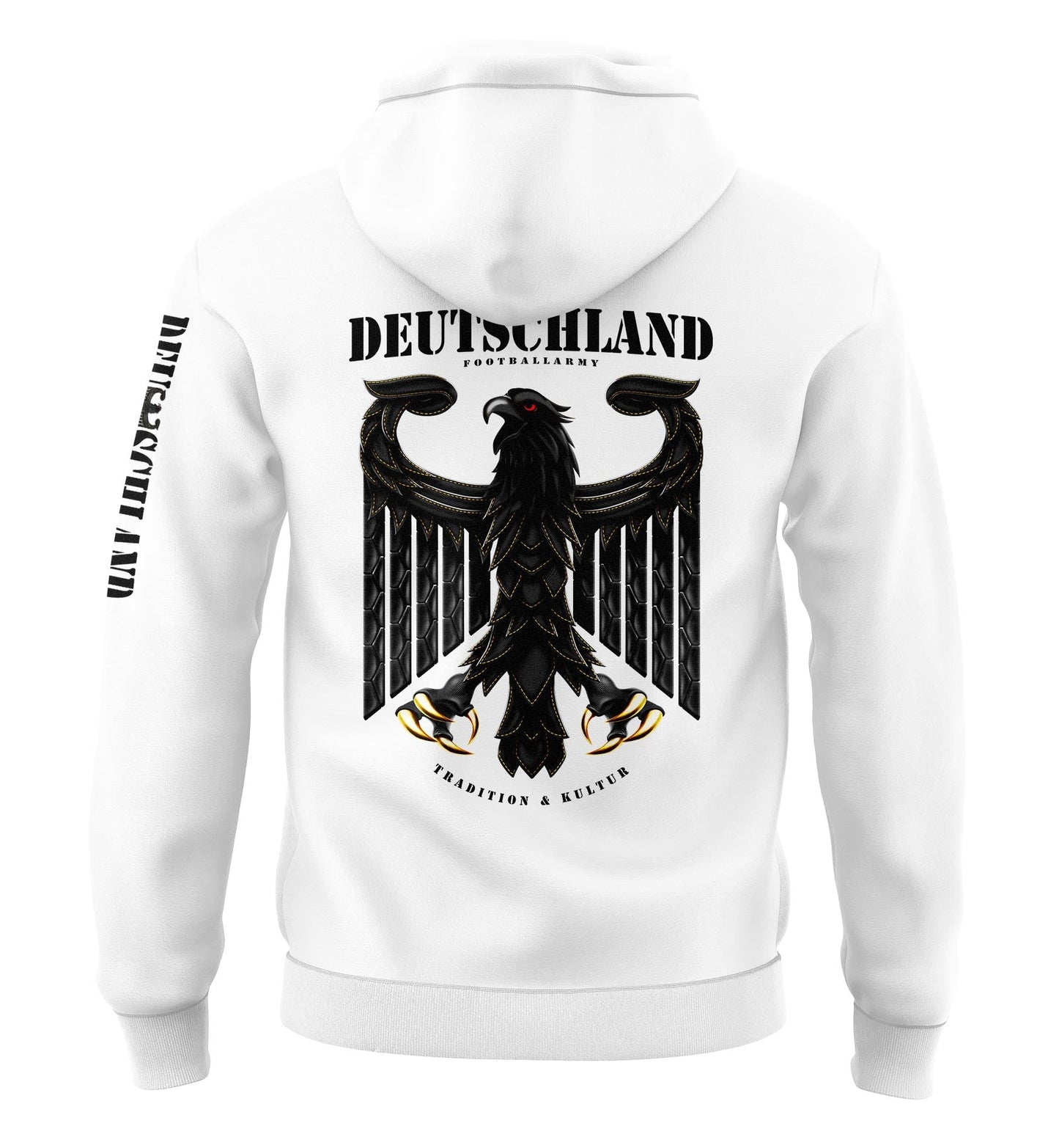 Deutschland Hoodie  – Adler Rückenprint – Streetwear Edition