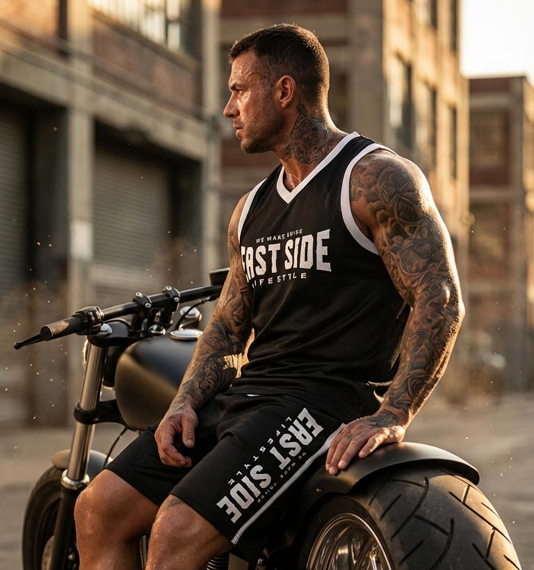 East Side Lifestyle Mesh Tank & Shorts