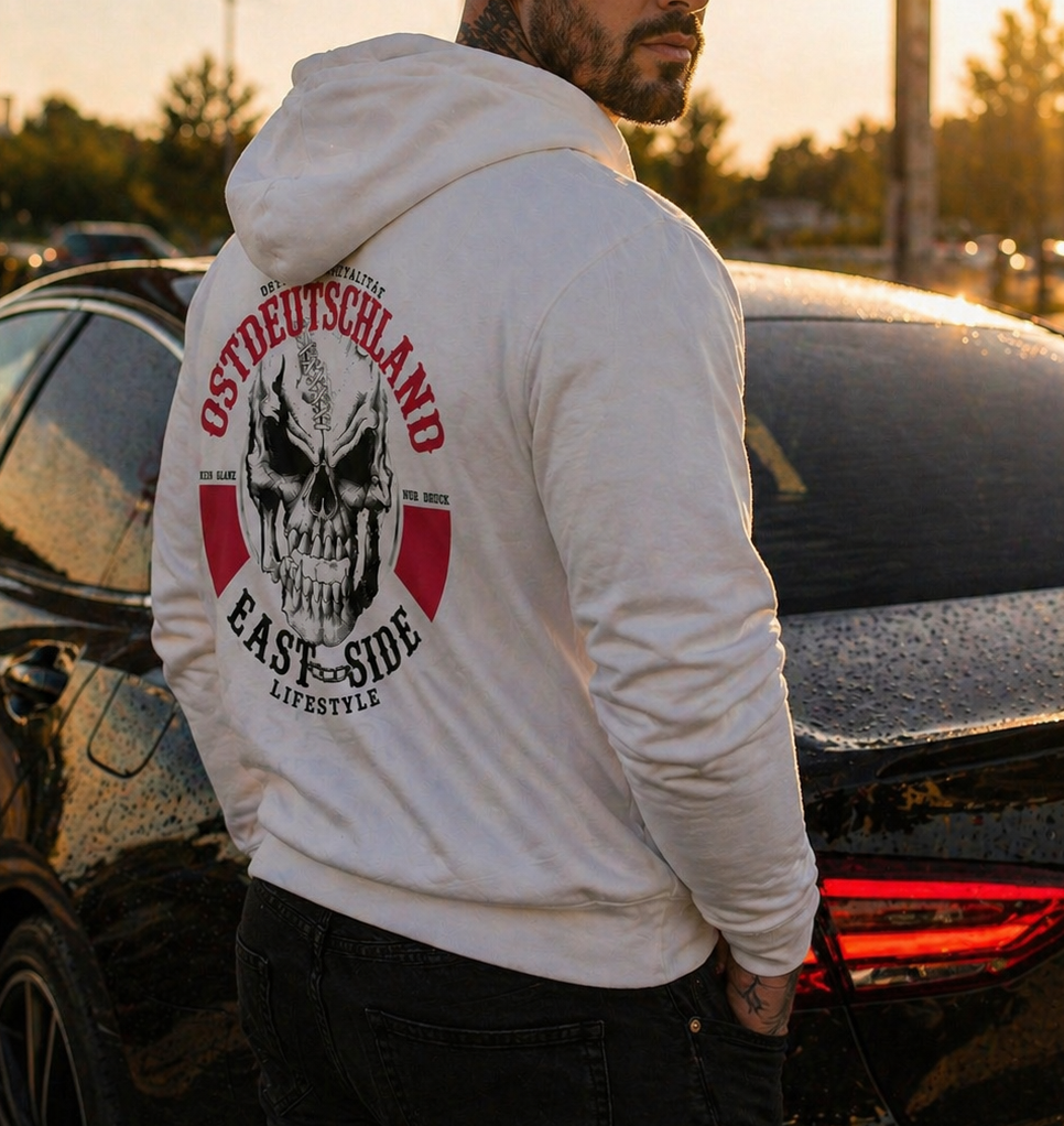Ostdeutschland Version3 - Premium Zip Jacke - Limitierte Edition