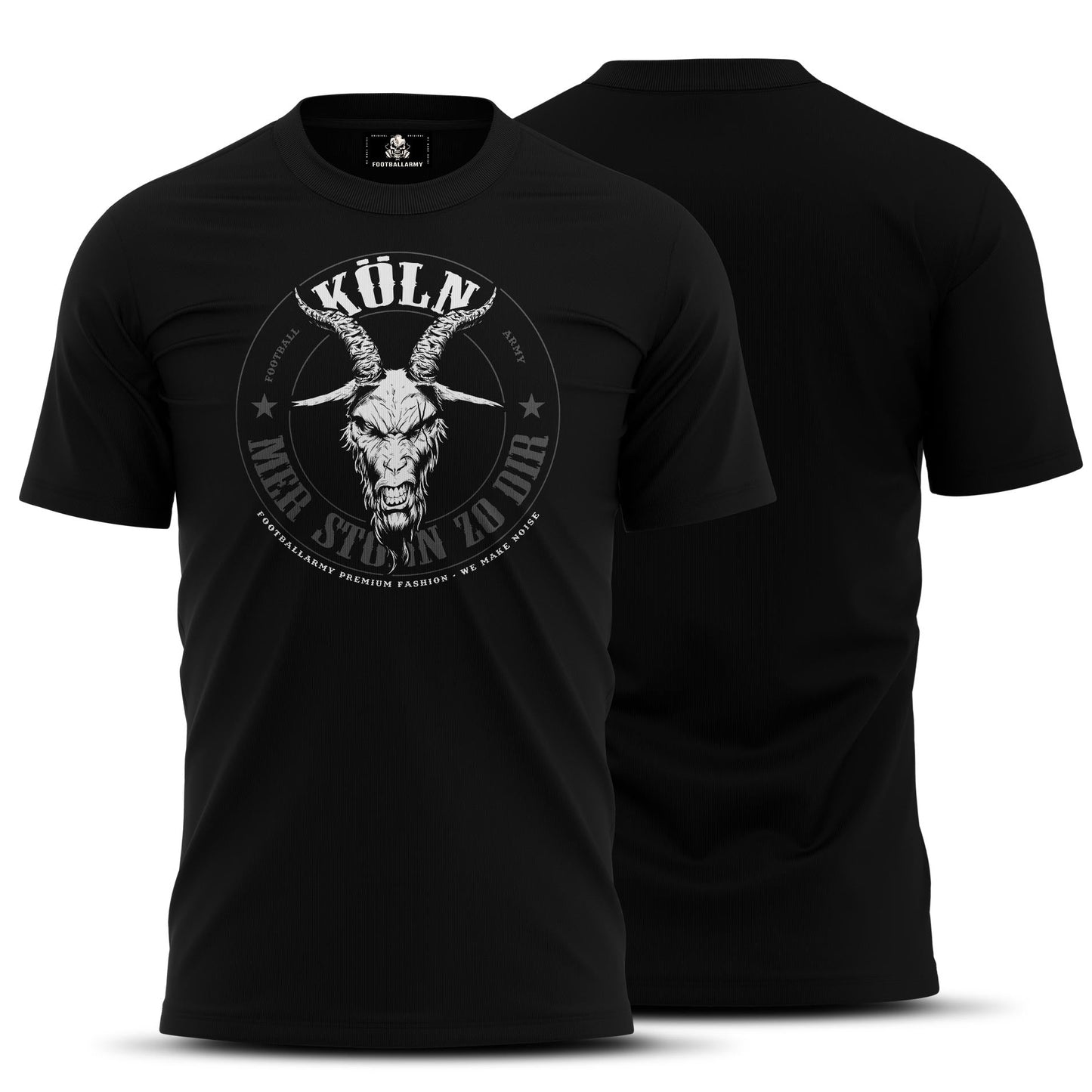 Köln Fan Shirt - Black on Black