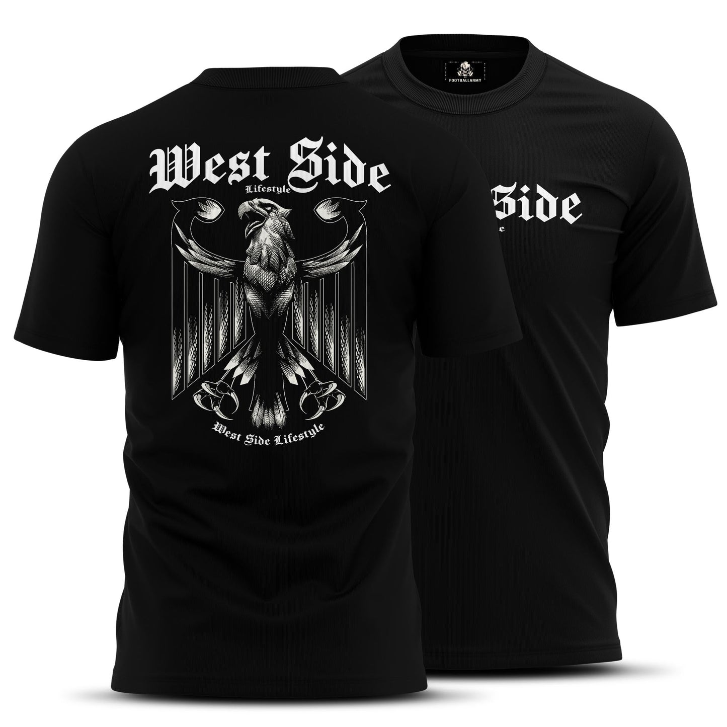 West Side Lifestyle Adler – T-Shirt, Hoodie & Windbreaker