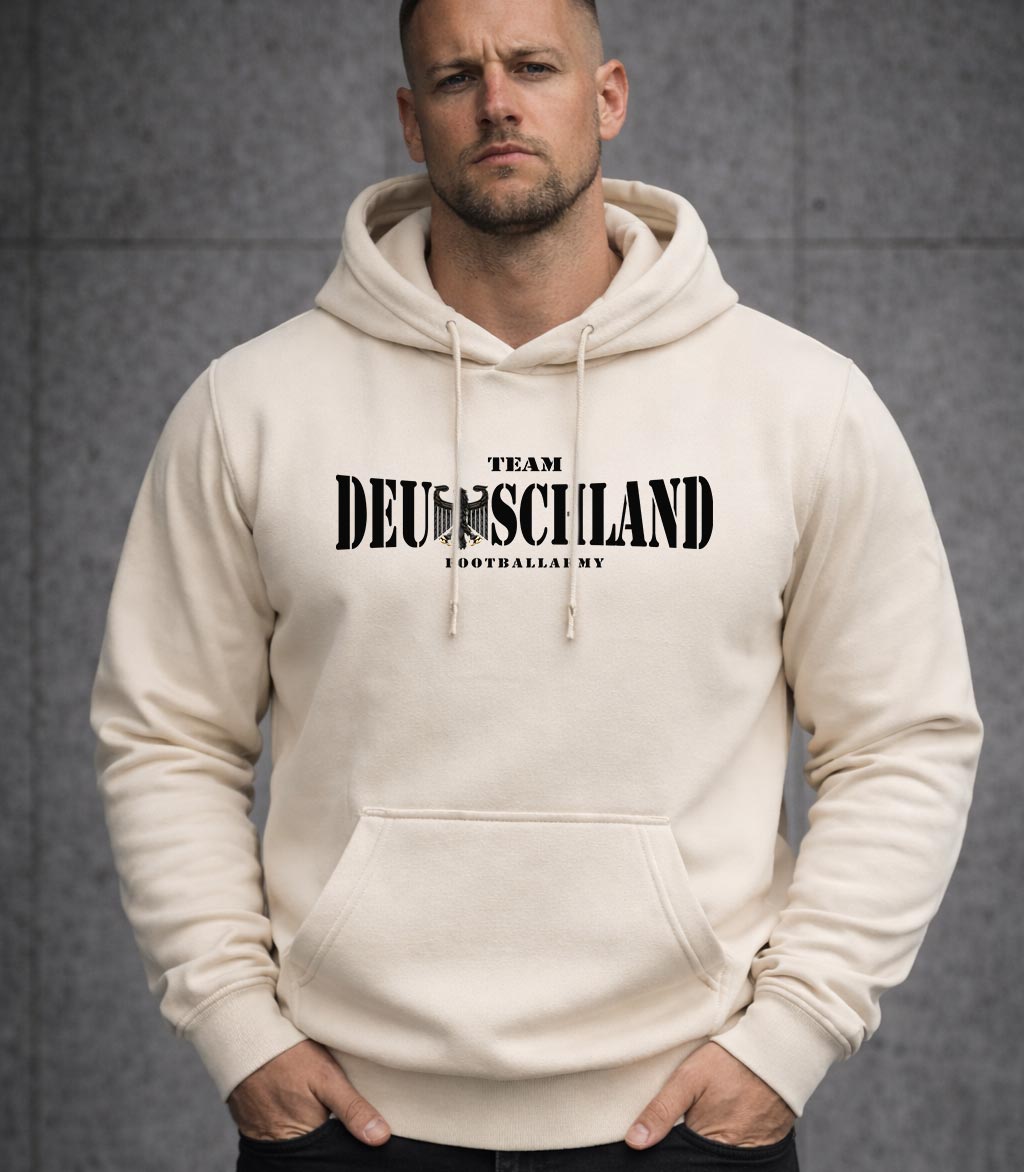 Deutschland Hoodie  – Adler Rückenprint – Streetwear Edition