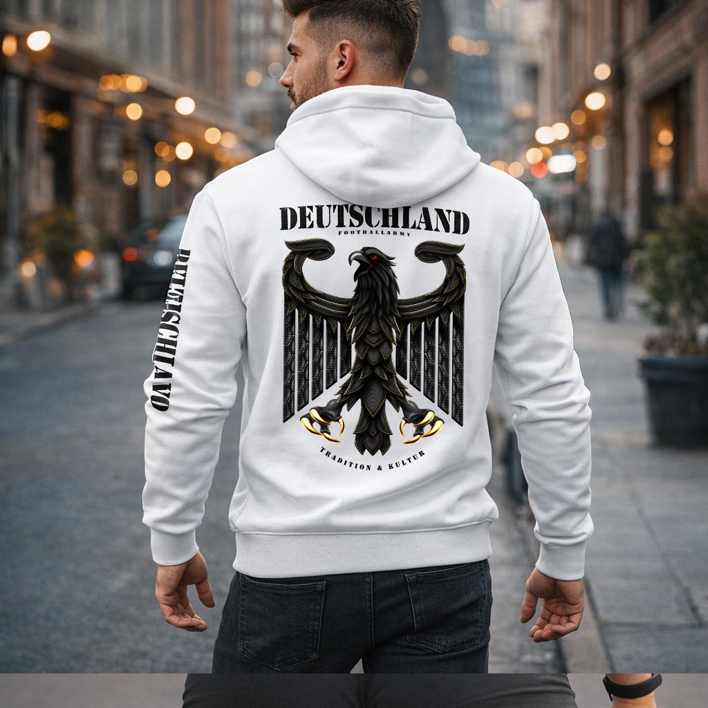 Hoodie Deutschland mit Adler für Männer